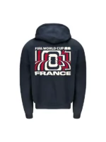 FIFA World Cup 2026 France Hoodie Back View
