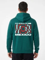 FIFA World Cup 2026 Mexico Green Hoodie Back Look