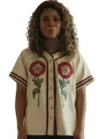 Five Star Weekend Regina Hall Floral Top featuring a colorful floral pattern, premium fabric, and an elegant everyday silhouette