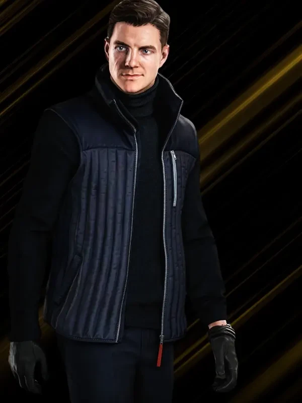 James Bond 007 First Light Quilted Vest Front Look James Bond 007 First Light Quilted Vest Front Look