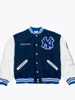 Jay-Z The Blueprint x NY Yankees Varsity Jacket Front View
