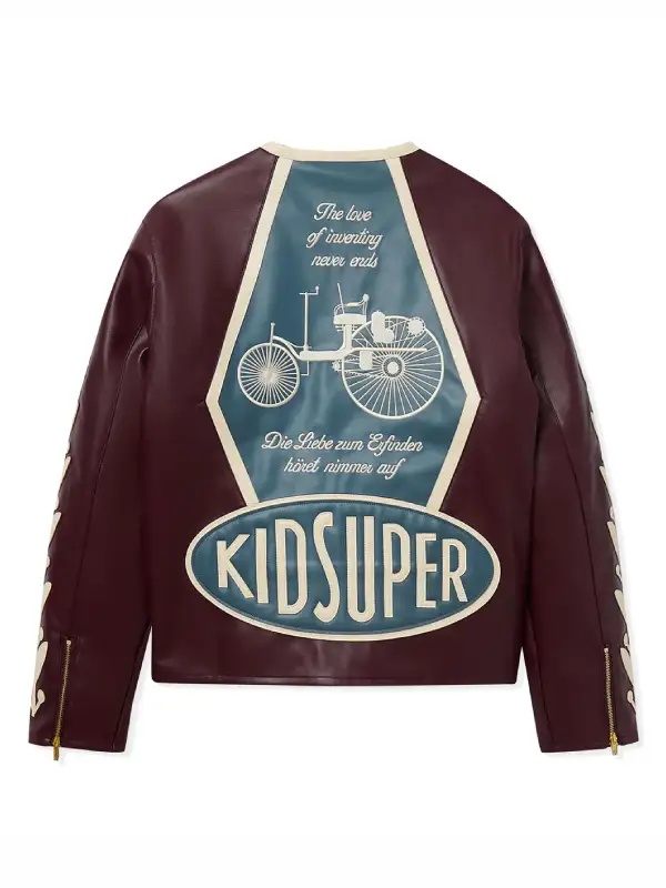 KidSuper 2025 Racer Jacket Back View