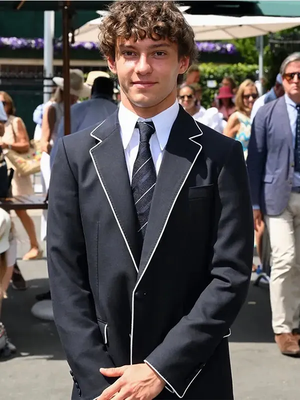 Front view of Kimi Antonelli Wimbledon 2026 Blazer featuring a tailored fit and premium formal finish
