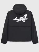 Lacoste x Alpine Hooded Jacket Back View
