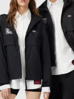Lacoste x Alpine Hooded Jacket Couple View