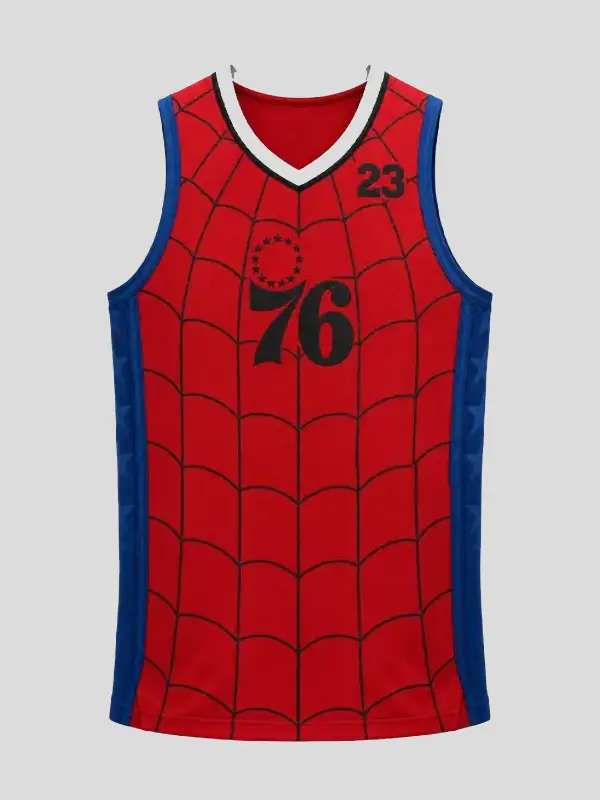LeBron James 76ers Spider-Man Jersey LeBron James 76ers Spider-Man Jersey