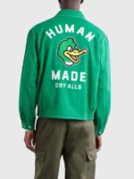 Louis Tomlinson Human Made Green Jacket