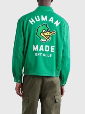 Louis Tomlinson Human Made Green Jacket