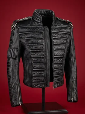 Man In The Mirror Michael Jackson Leather Jacket View Look