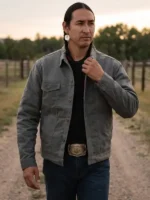 Front view of Marshals 2026 Miles Kittle Cotton Jacket featuring a structured fit, clean front design, and premium cotton finish