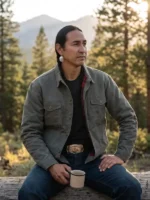 Design view of Marshals 2026 Miles Kittle Cotton Jacket featuring premium cotton fabric, refined detailing, and a modern casual silhouette