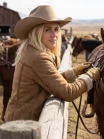 Marshals Ellyn Jameson Suede Jacket featuring a soft suede finish, tailored fit, and timeless casual styling inspired by Ellyn Jameson