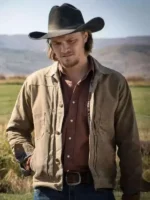 Marshals Luke Grimes Cotton Jacket Front Look
