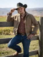 Marshals Luke Grimes Cotton Jacket View Look