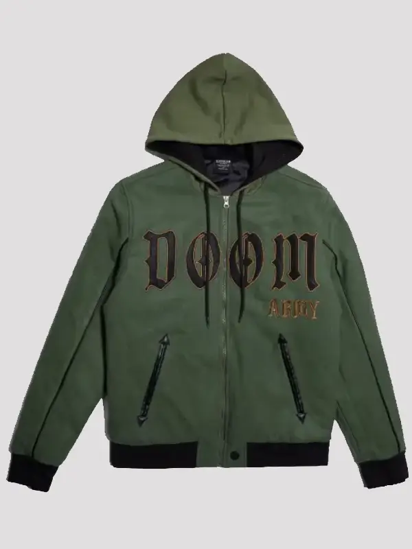 Marvel Doctor Doom Hooded Jacket Marvel Doctor Doom Hooded Jacket