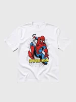 Michael B Jordan SpiderMan Premiere T-Shirt View