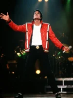Michael Jackson Bad Tour Thriller Leather Jacket Full Look
