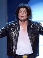 Michael Jackson Beat It Black Jacket Closure View