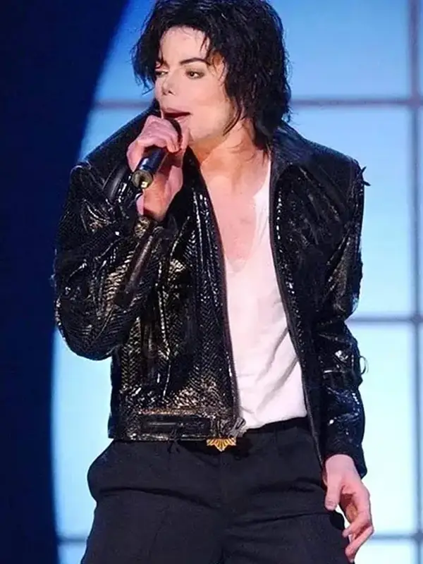 Michael Jackson Beat It Black Jacket Front View