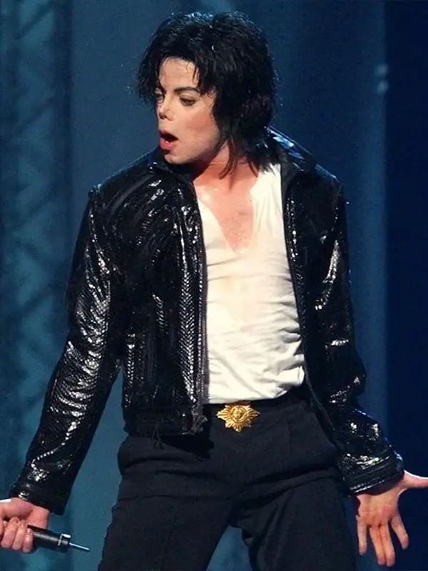 Michael Jackson Beat It Black Jacket View Look