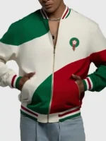 Morocco FIFA World Cup Colorblock Jacket Front View