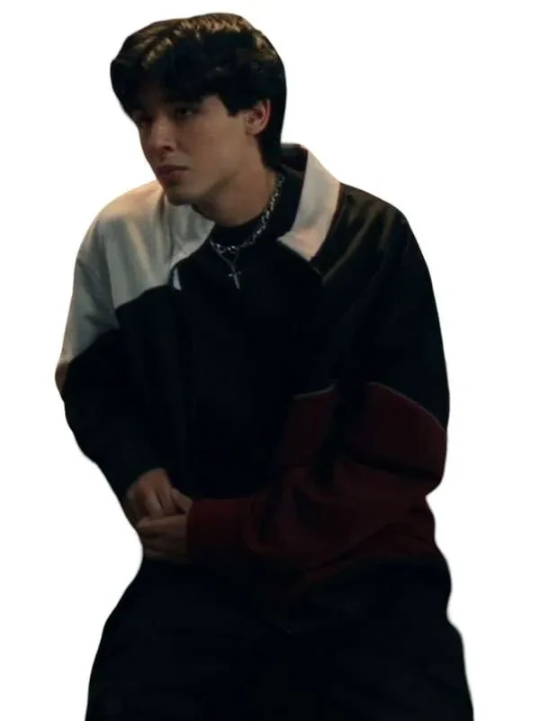 My Life with the Walter Boys Isaac Garcia Track Jacket Front View My Life with the Walter Boys Isaac Garcia Track Jacket Front View