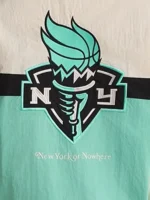 NY Liberty Twin Flame Windbreaker Jacket Design View