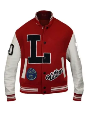 Pop Smoke Dreaming Varsity Jacket Front View
