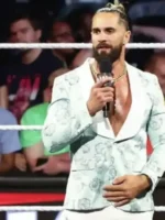 RAW Seth Rollins Floral Blazer Look
