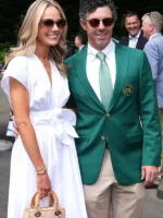 Rory Mcilroy Green Jacket Wimbledon Couple Look