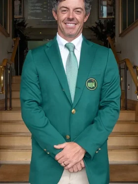Rory Mcilroy Green Jacket Wimbledon Front View