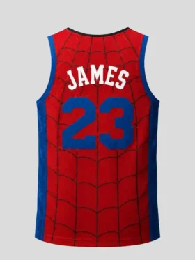 Spider-Man LeBron James 76ers Jersey