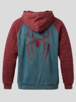 Spider-Man Quilted Sleeve Raglan Hoodie