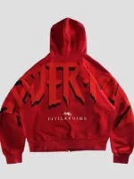 Spider-Man Web Rose Hoodie