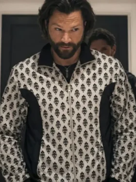The Boys S05 Mr Marathon Printed Bomber Jacket Front View