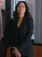 The Rookie S08 Angela Lopez Black Blazer Front View