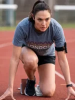 The Runner Gal Gadot London T-Shirt showcasing premium cotton fabric, quality craftsmanship, and a relaxed modern fit
