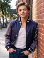 The Shards Igby Rigney Varsity Jacket featuring a classic varsity design, premium materials, and a comfortable athletic-inspired fit