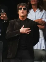 Front view of Tom Cruise Los Angeles World Cup Blazer featuring clean front detailing, premium fabric, and a tailored fit