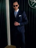 Tom Hiddleston Wimbledon 2026 Suit featuring refined tailoring, a sophisticated silhouette, and elegant event-inspired formal styling