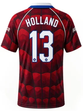 Tom Holland Atletico Spider Man Jersey Back View