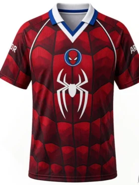 Tom Holland Atletico Spider Man Jersey Front View