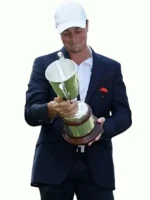 Viktor Hovland 2026 Navy Blue Blazer featuring premium tailoring, a classic navy finish, and refined formal styling