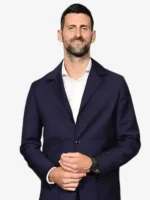 Wolf In Winter Novak Djokovic Navy Suit Front Look