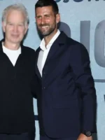 Wolf In Winter Novak Djokovic Navy Suit Look