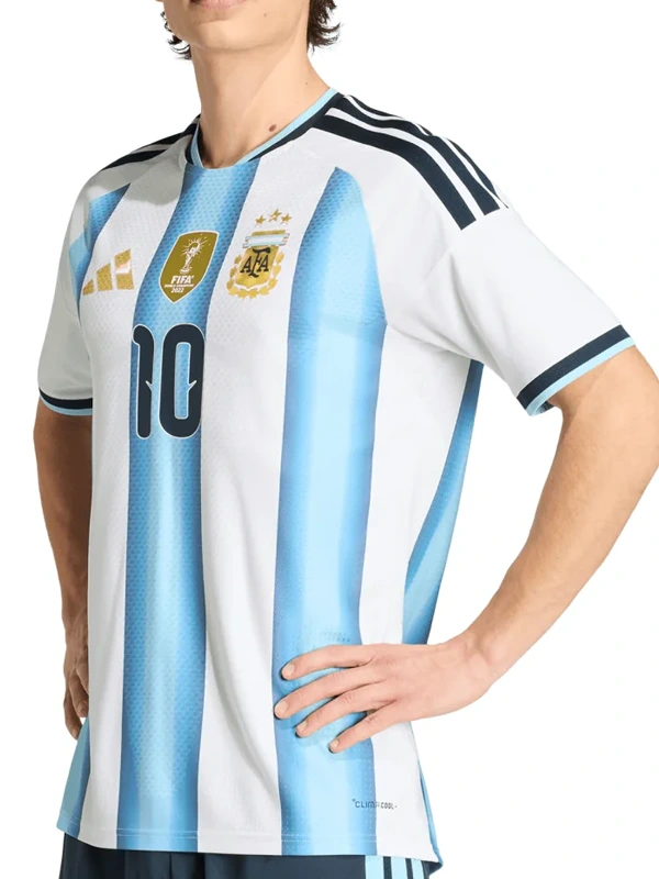 World Cup 2026 Argentina Messi Jersey Front Look