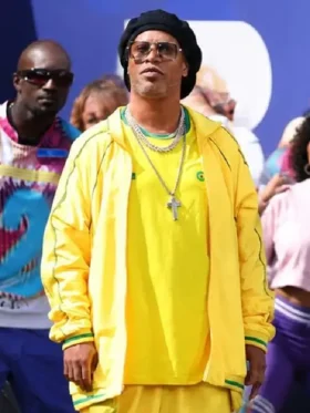 World Cup Ronaldinho Final Halftime Jacket Front View