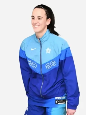 Caitlin Clark All-Star Game Windrunner Jacket Front Look