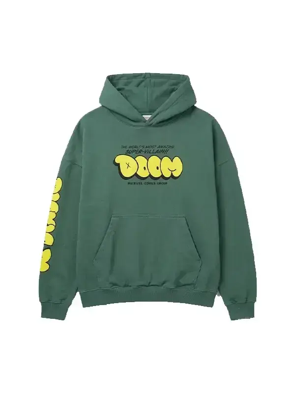 Fantastic Four Dr Doom Green Hoodie Fantastic Four Dr Doom Green Hoodie
