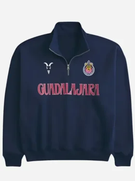 Hollister Quarter Zip Guadalajara Sweatshirt View